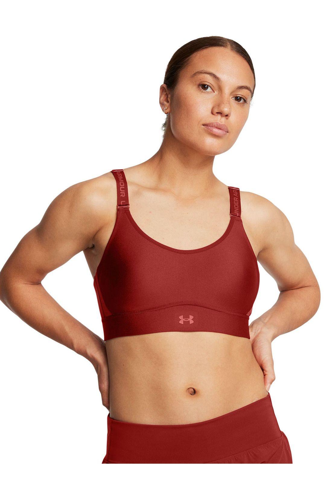 Sostén copa A-C Infi 2.0 Mid mujer Naranjo-3