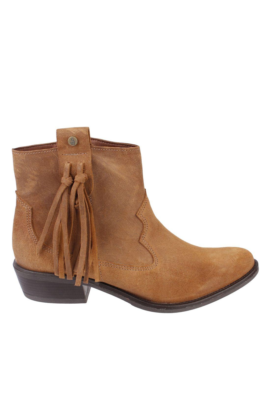 Botin Cuero Mujer Marie Café-3