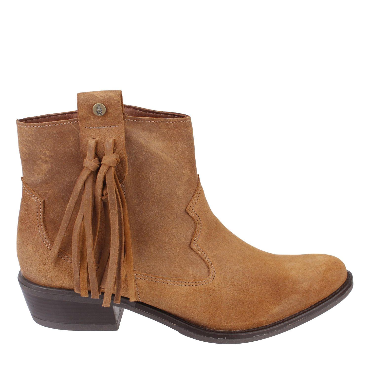 Botin Cuero Mujer Marie Café-3