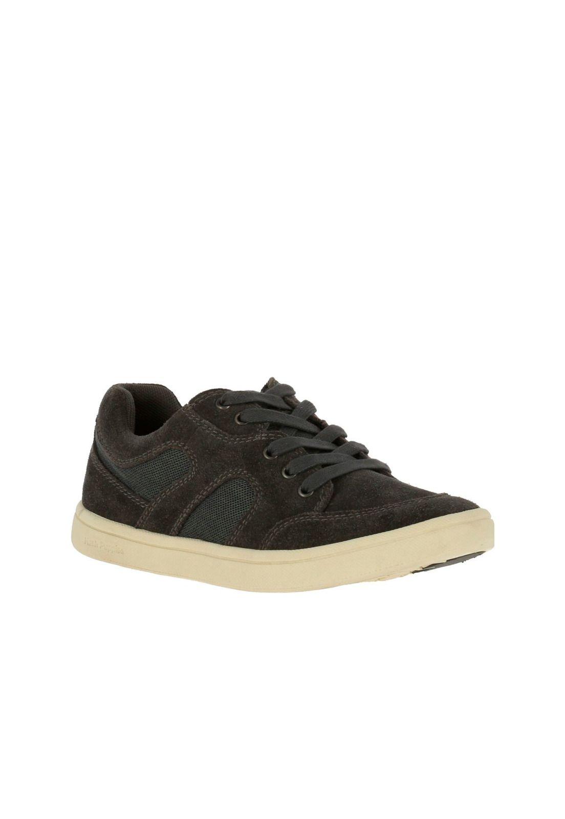 Zapatilla Cuero Dallas Gris-0