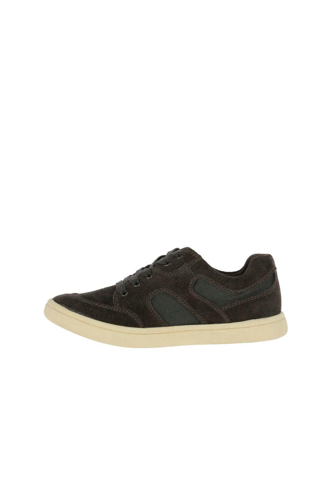 Zapatilla Cuero Dallas Gris-2
