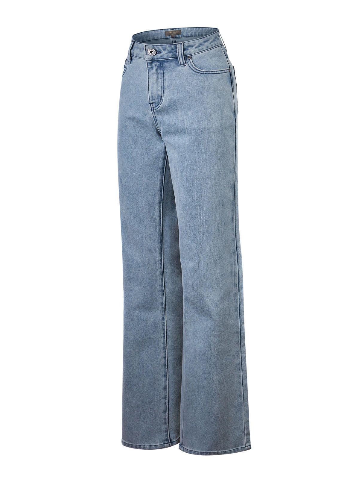 Jeans Fibras Recicladas Mujer Botanica Azul-0