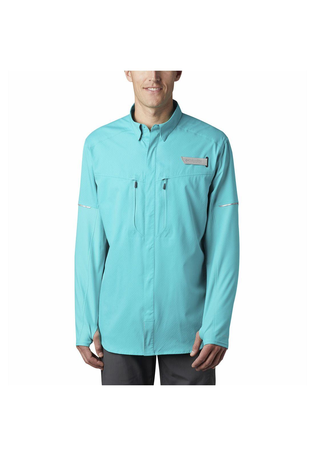 Camisa Hombre Force Xii Zero Turquesa-0