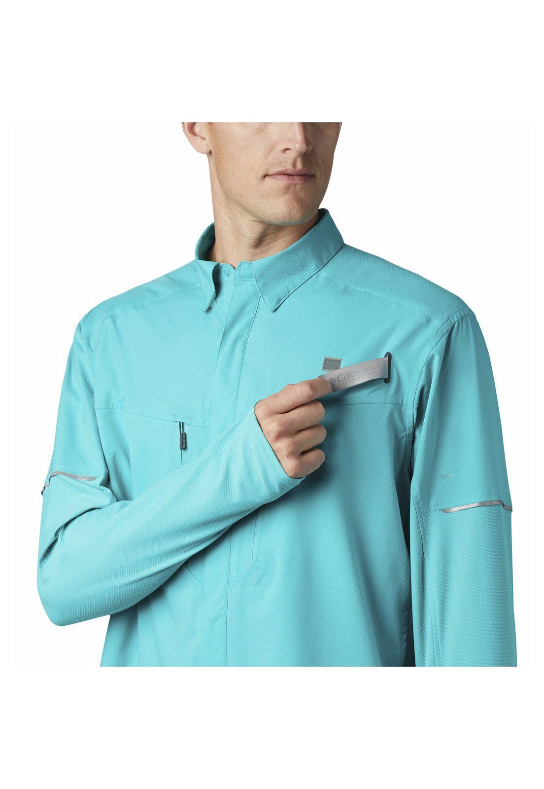 Camisa Hombre Force Xii Zero Turquesa-2