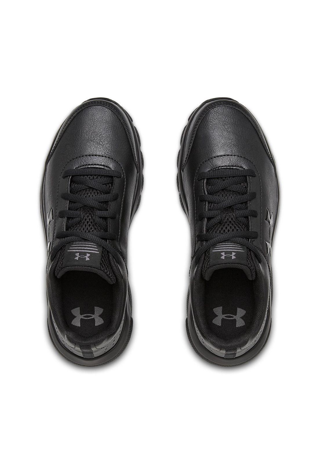 Zapatillas de running UA Assert 8 UFM SYN niños Negro-4