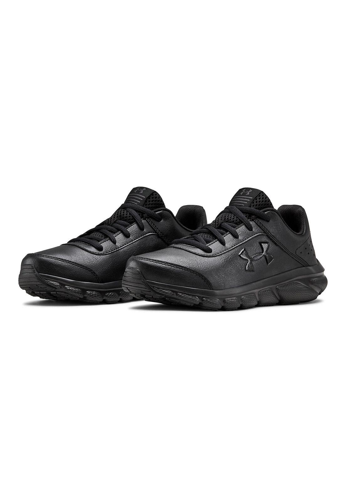 Zapatillas de running UA Assert 8 UFM SYN niños Negro-5