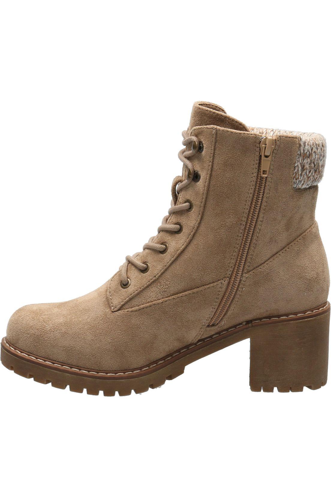 Botín Mujer Maze 2 Taupe-4