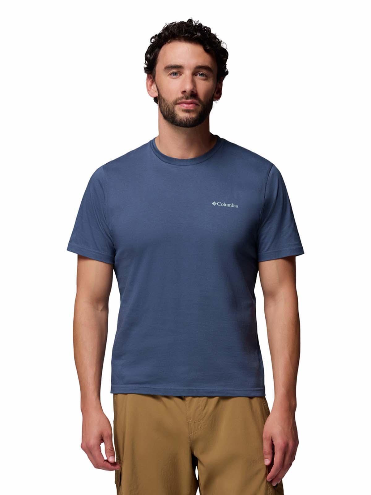 Polera M/C Hombre Rapid Ridge Back Azul-0