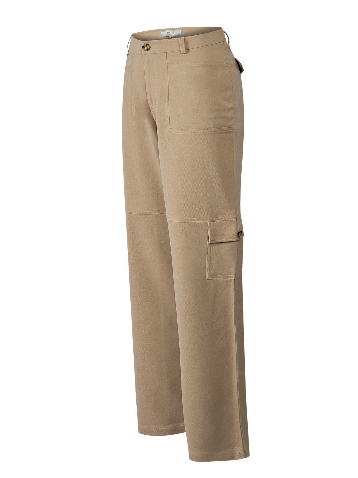 Pantalon Poliester Recic. Mujer Noa Beige-0