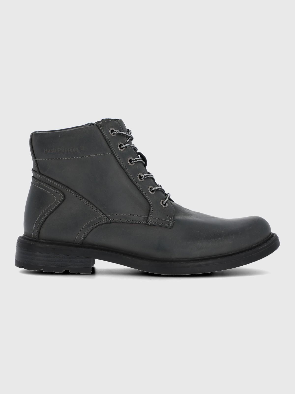 Botin Cuero Quero Gris Hombre-1