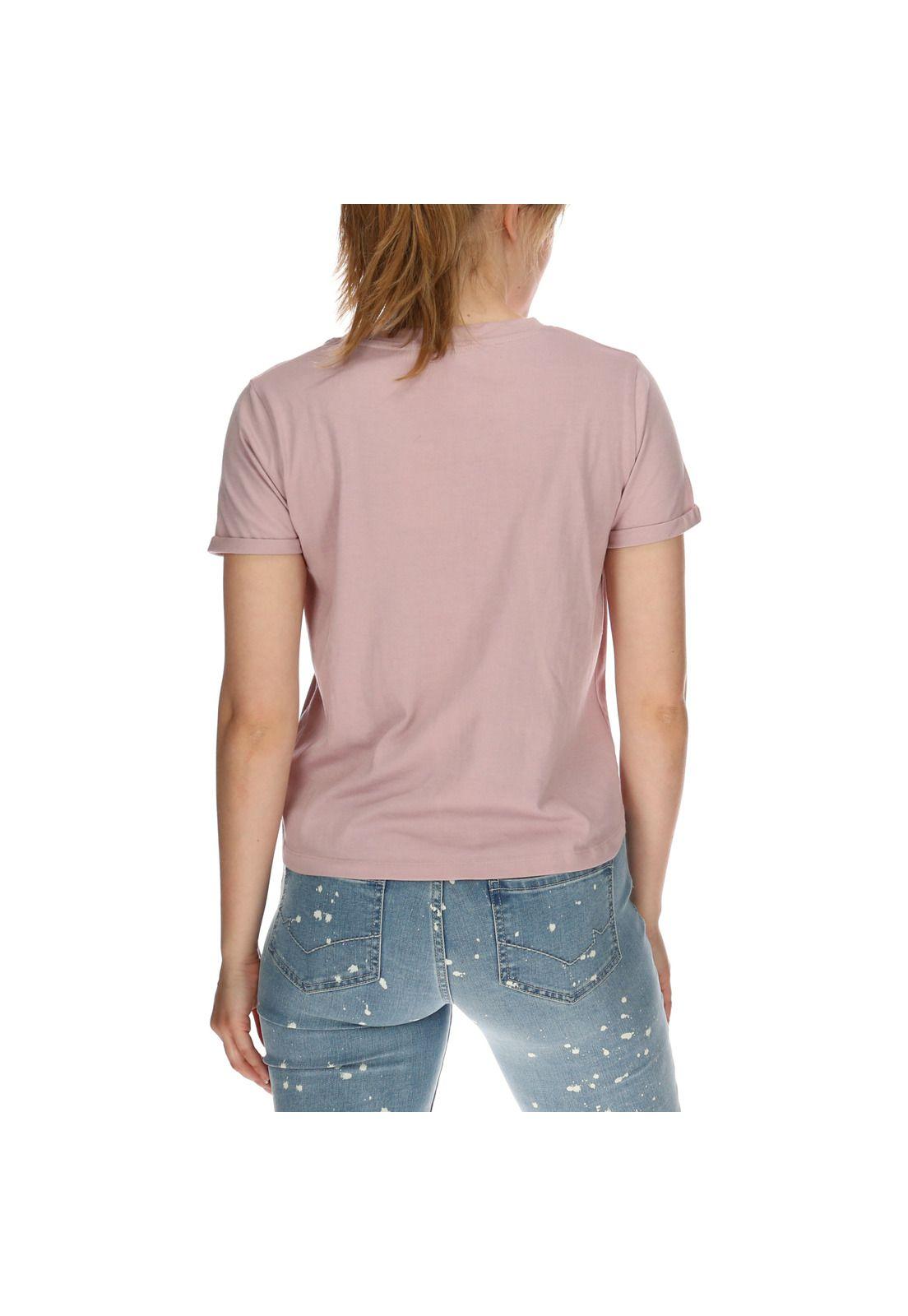 Polera Mujer Joyce Crop Rosa-2