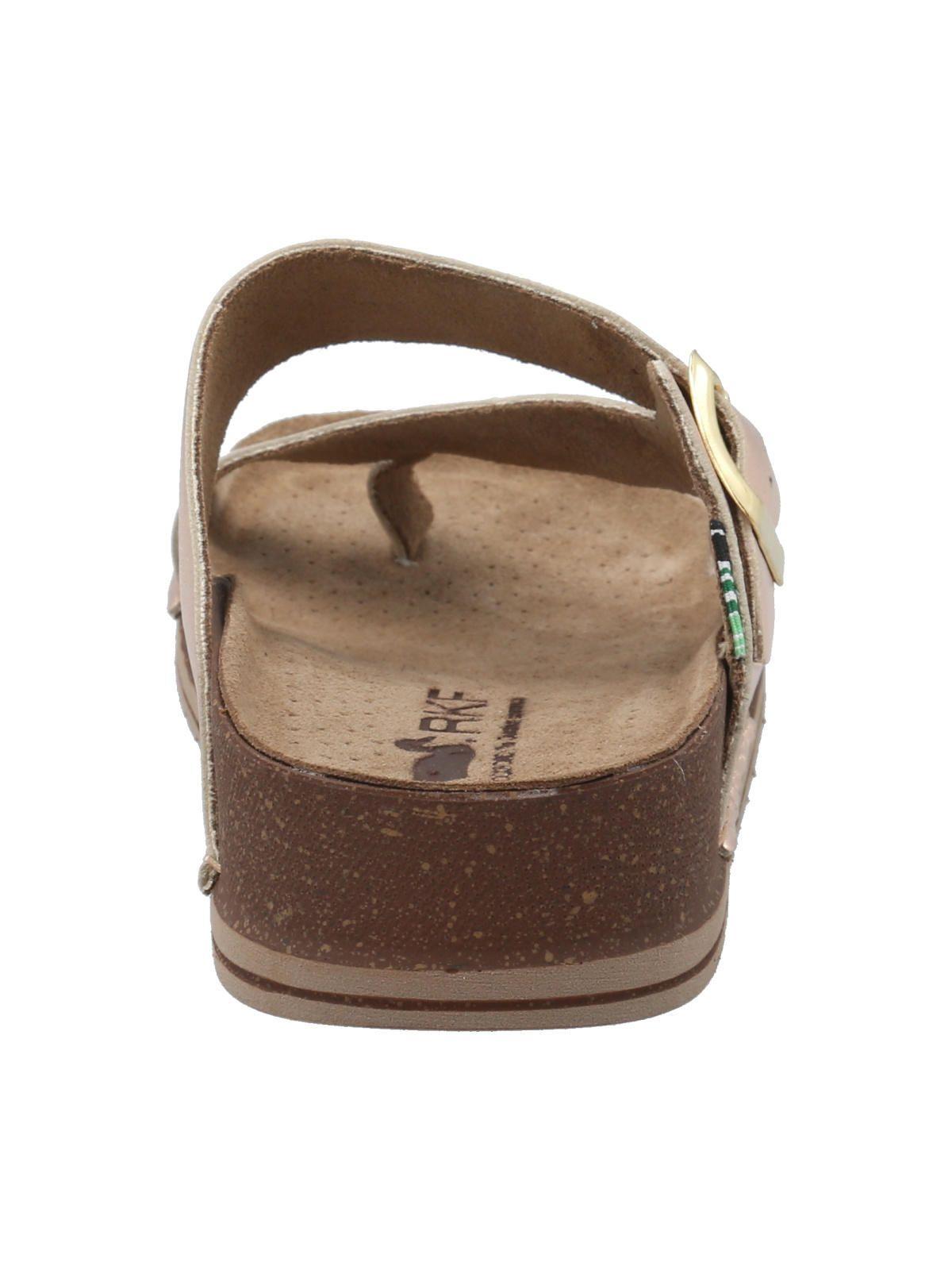 Sandalia Cuero Mujer Milán Metalizado-6