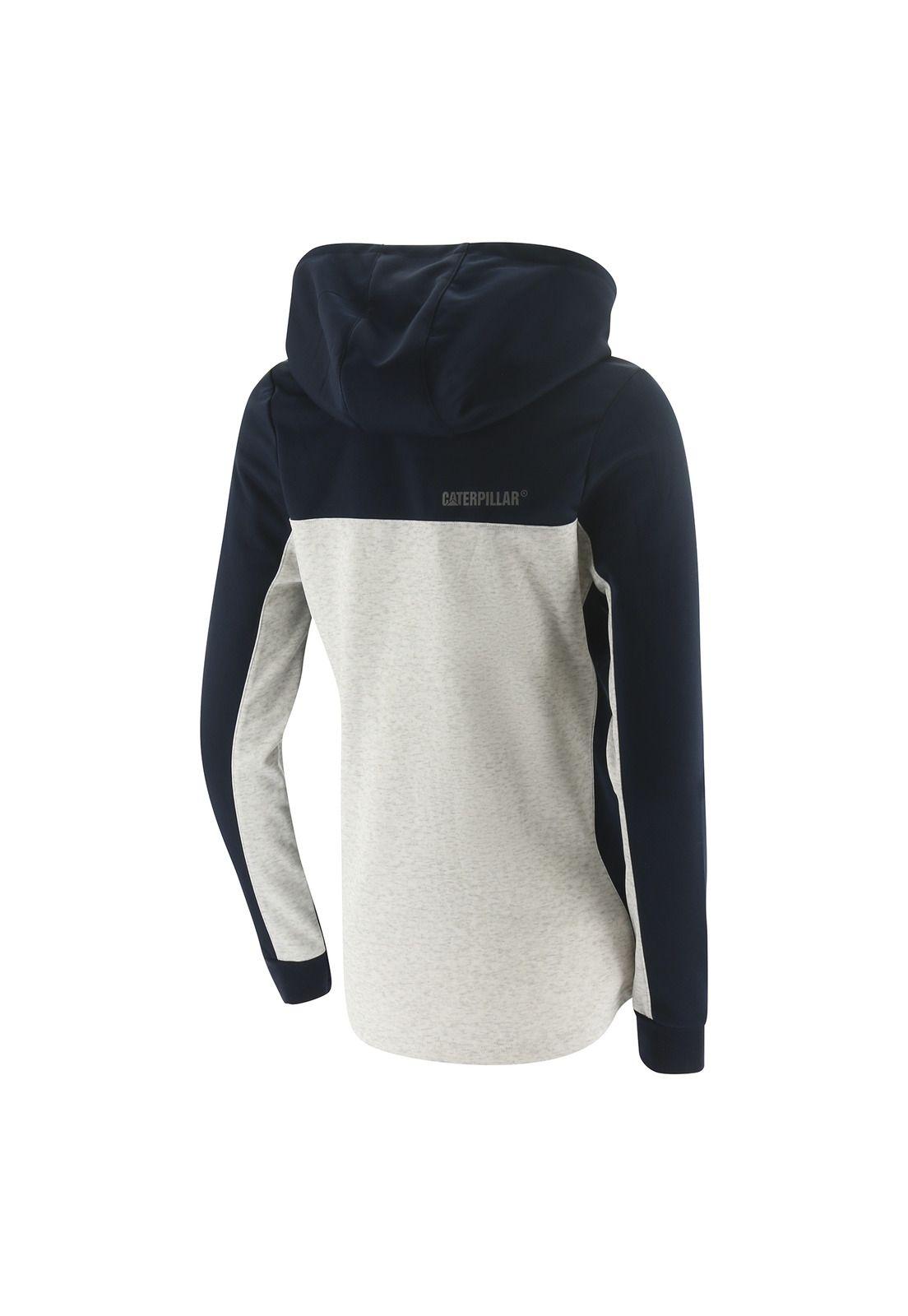 Polerón Mujer Womens H2O Full Zip Gris Claro-1