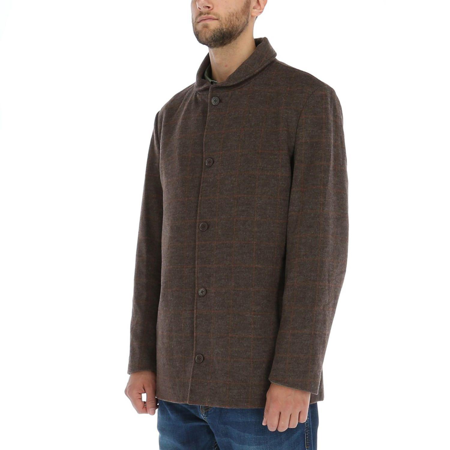 Chaqueta Lana Wool Chocolate Hombre Rockford-0