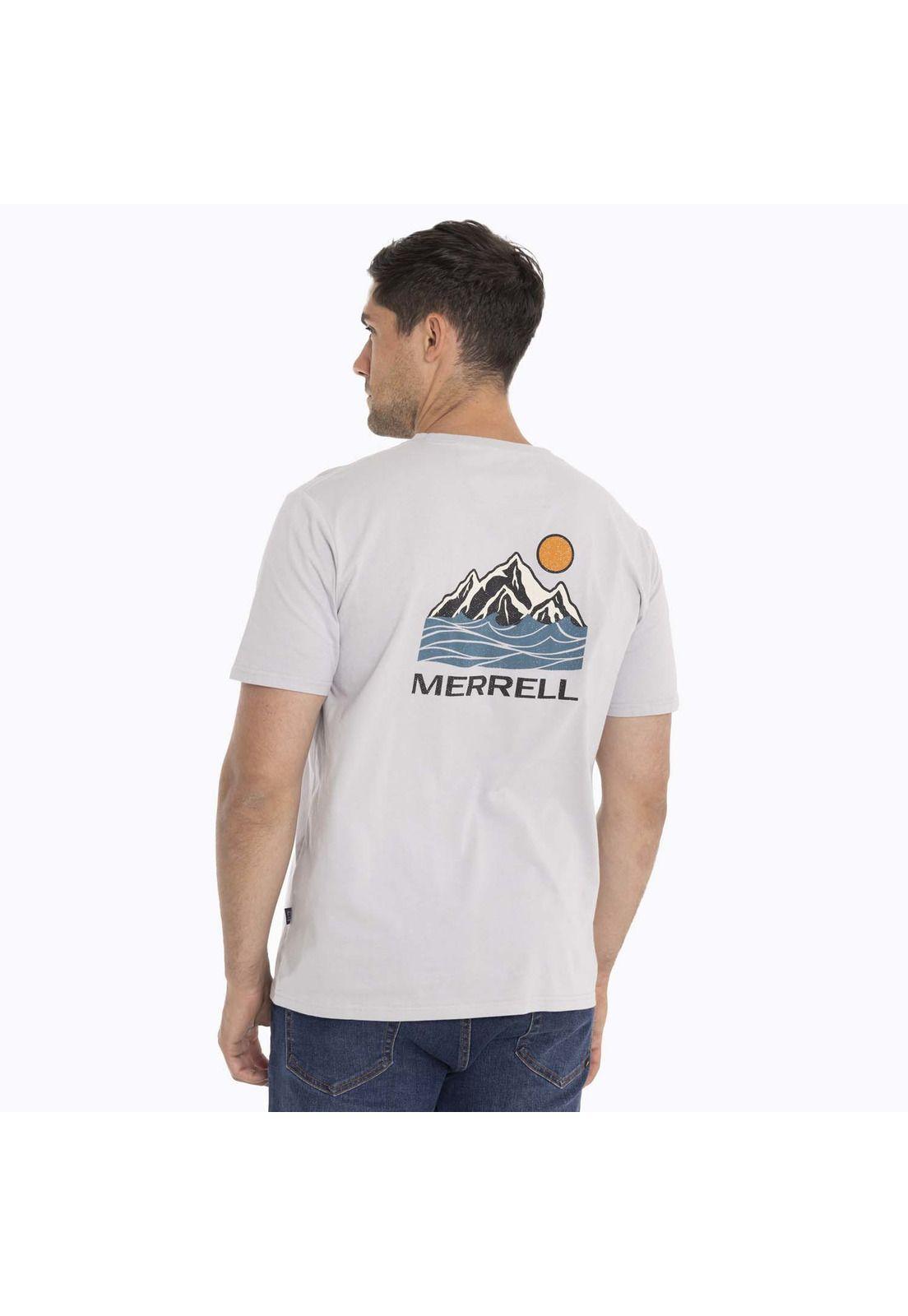 Polera Hombre Susitna Gris claro Merrell-1
