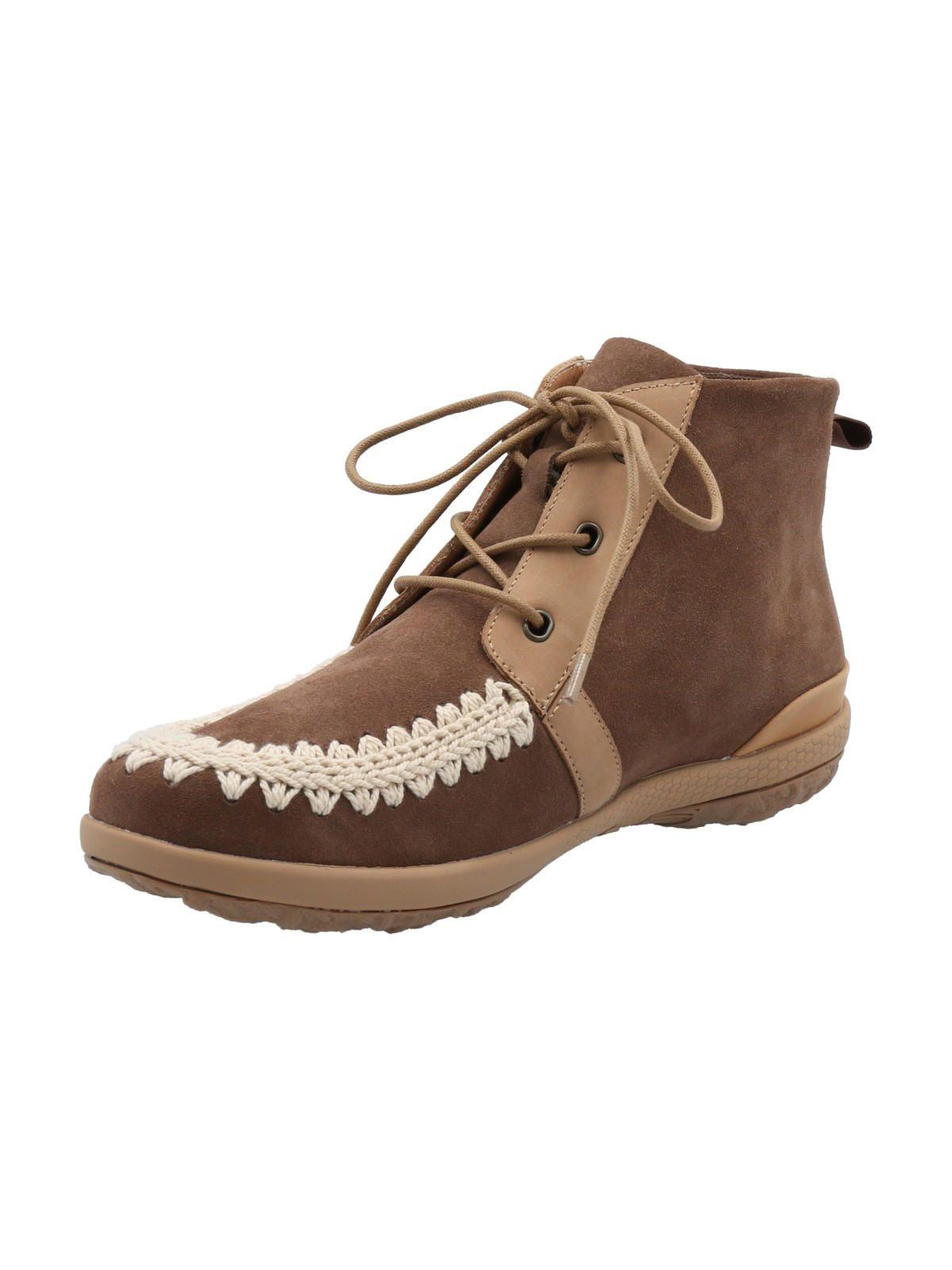 Botín Cuero Mujer Setty Chocolate-4