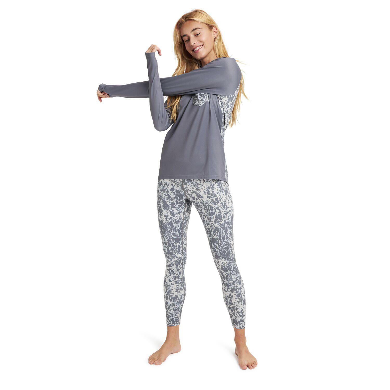 Pantalón Primera Capa Mujer Midweight Gris-1