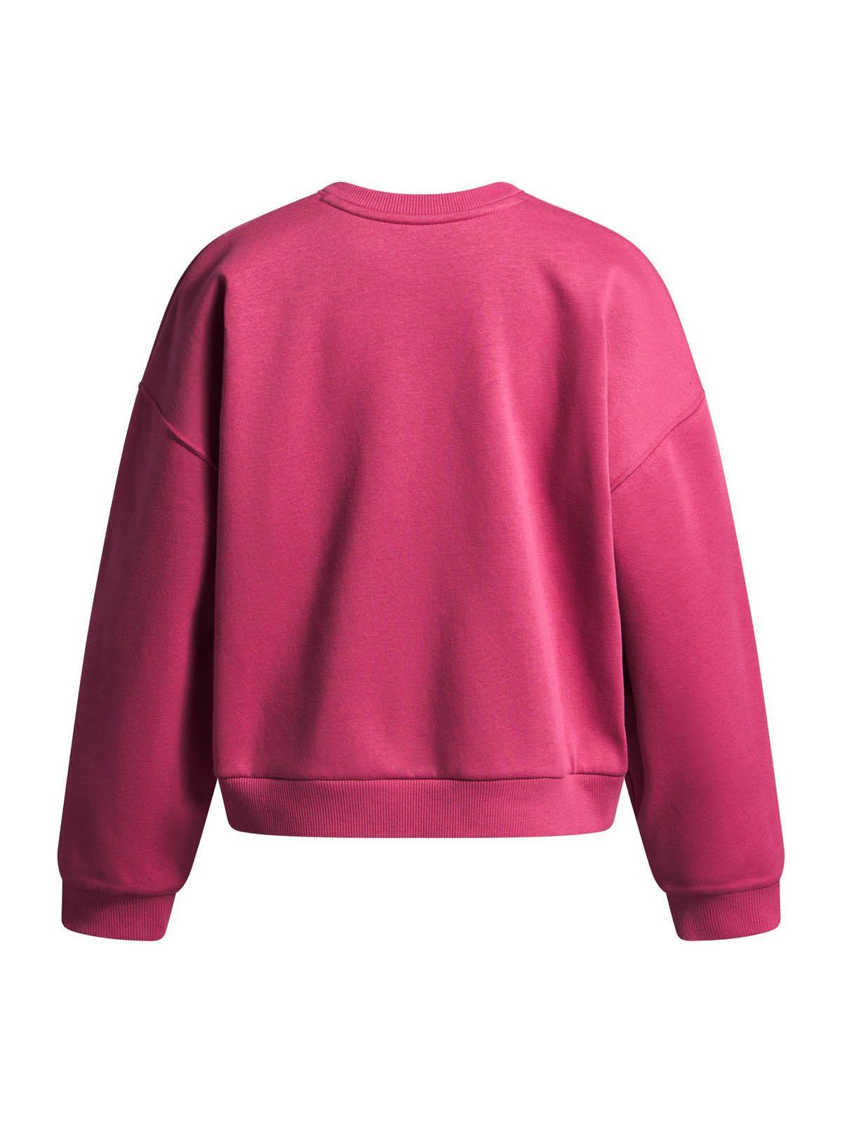 Polerón Lifestyle  niña Rival Fleece Oversized rojo -1
