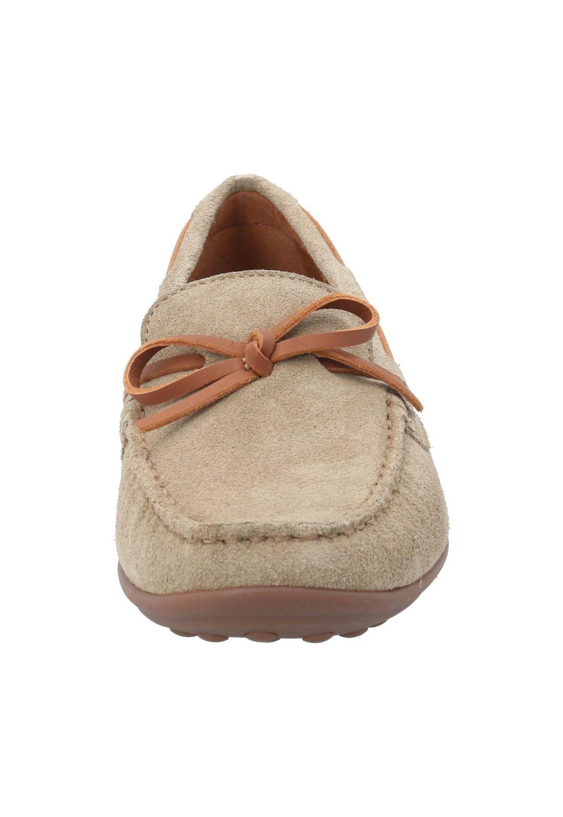 Mocasín Cuero Mujer Mena Gris-3