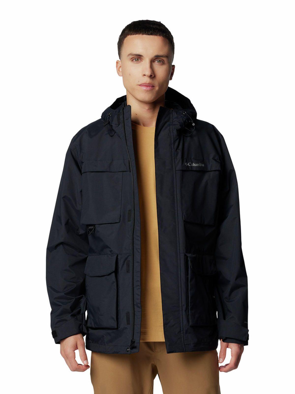 Chaqueta Hombre Landroamer Impermeable Negro-0