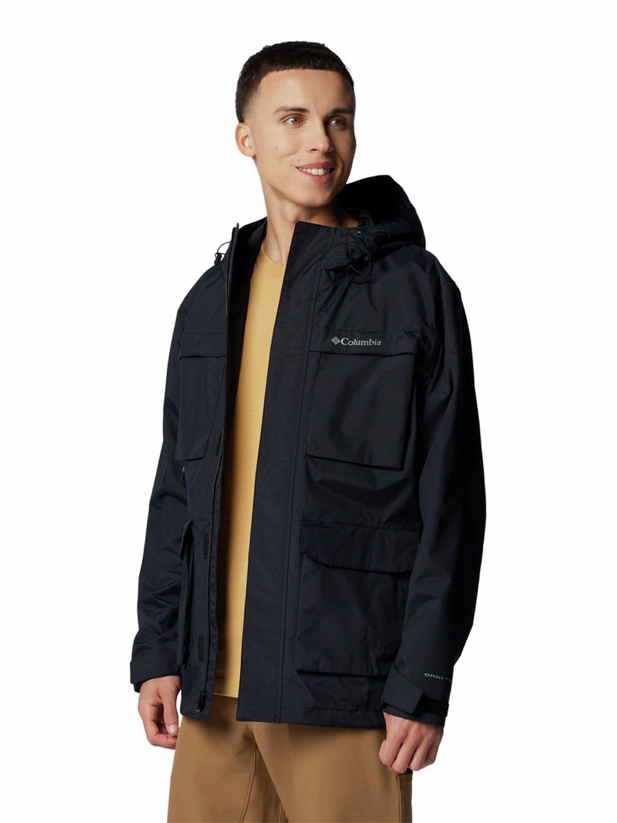 Chaqueta Hombre Landroamer Impermeable Negro-1
