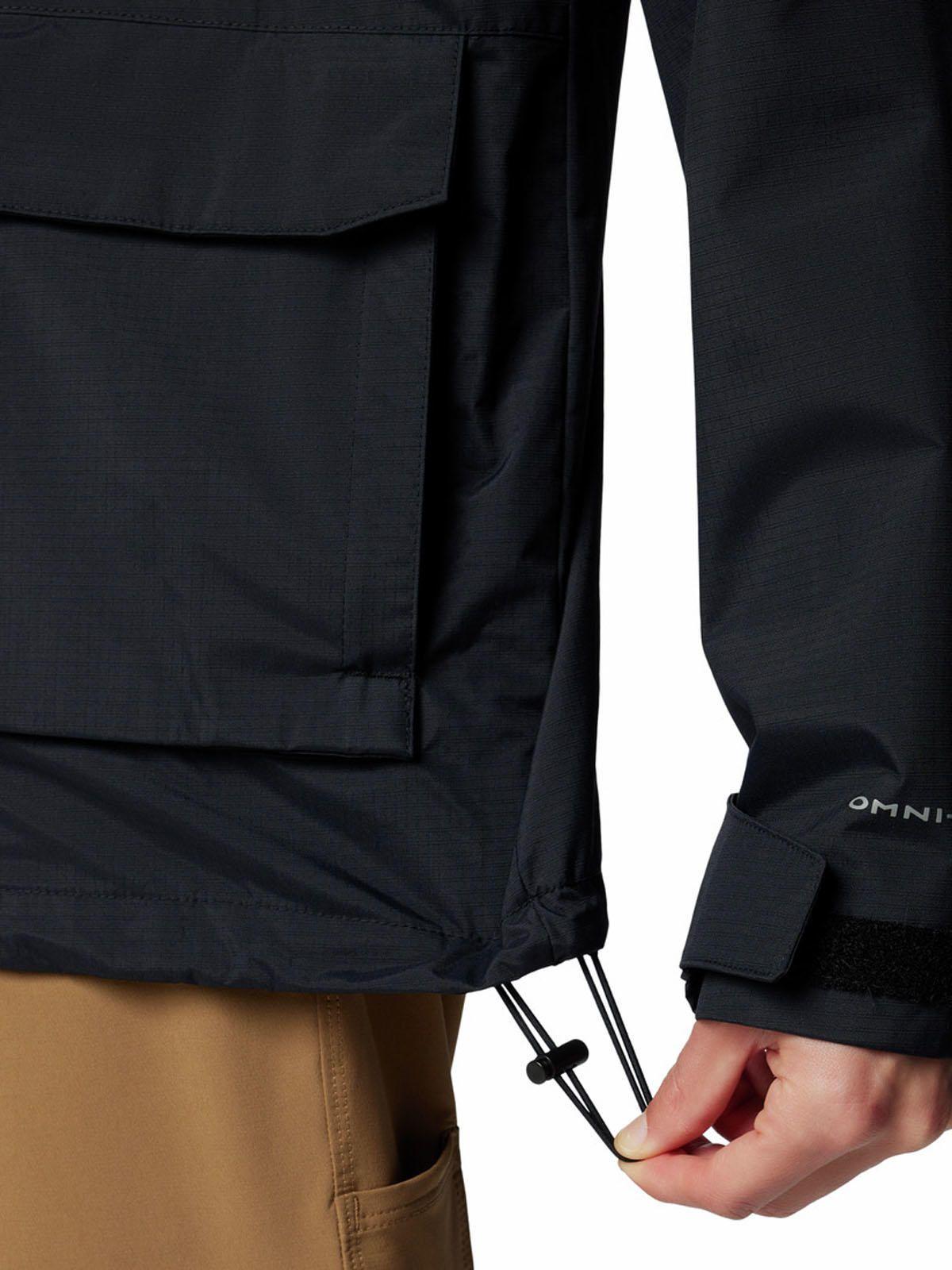 Chaqueta Hombre Landroamer Impermeable Negro-4