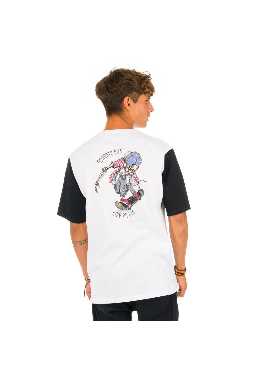 Polera M/C Unisex Never Too Old Blanco -3