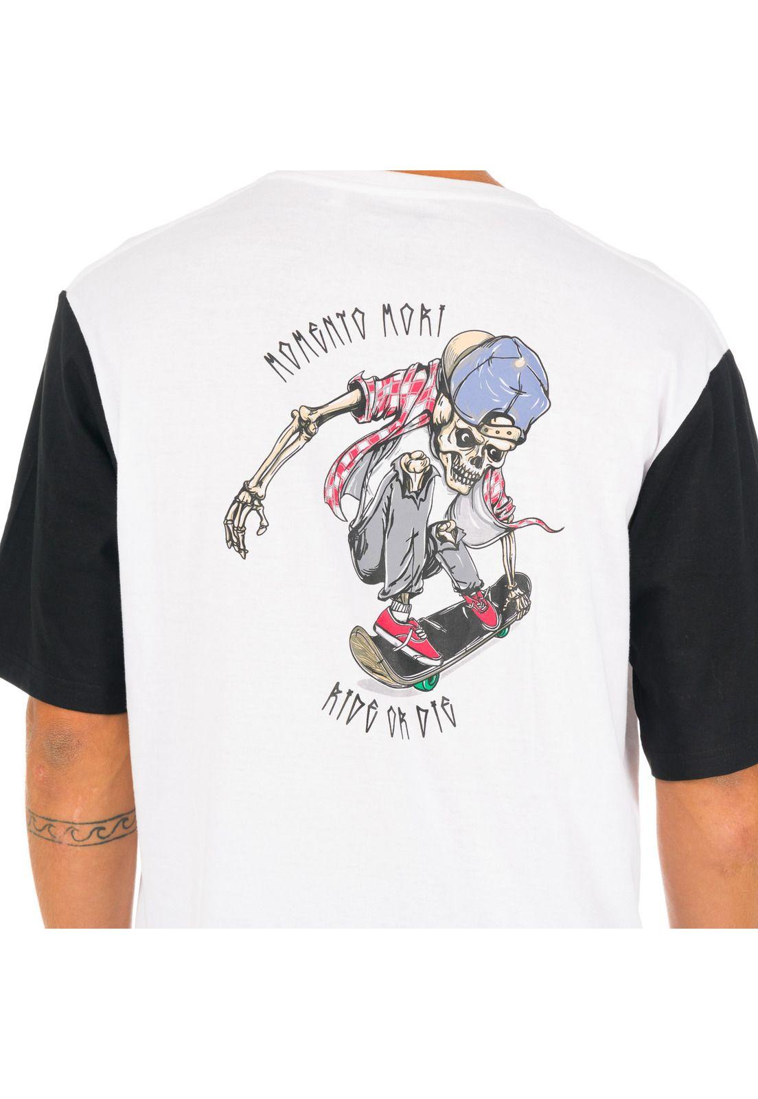 Polera M/C Unisex Never Too Old Blanco -4