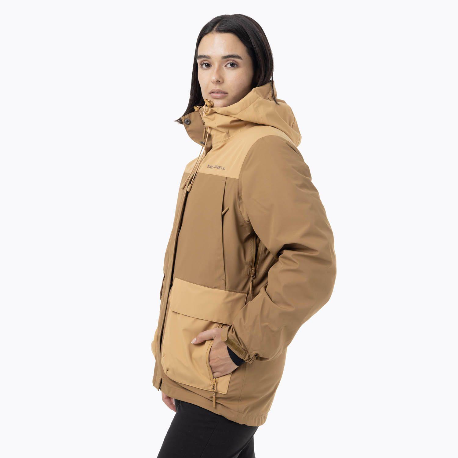 Parka Mujer Ezeo 3-In-1 10K Café-1