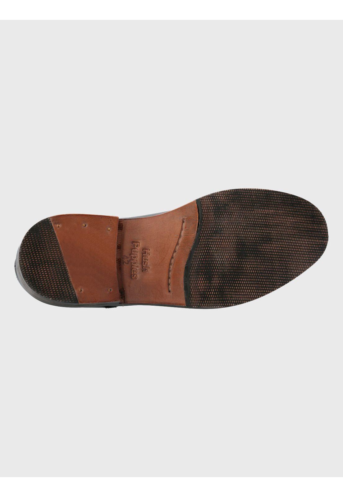 Zapato Cuero Café Oscuro Hombre Kenton -5