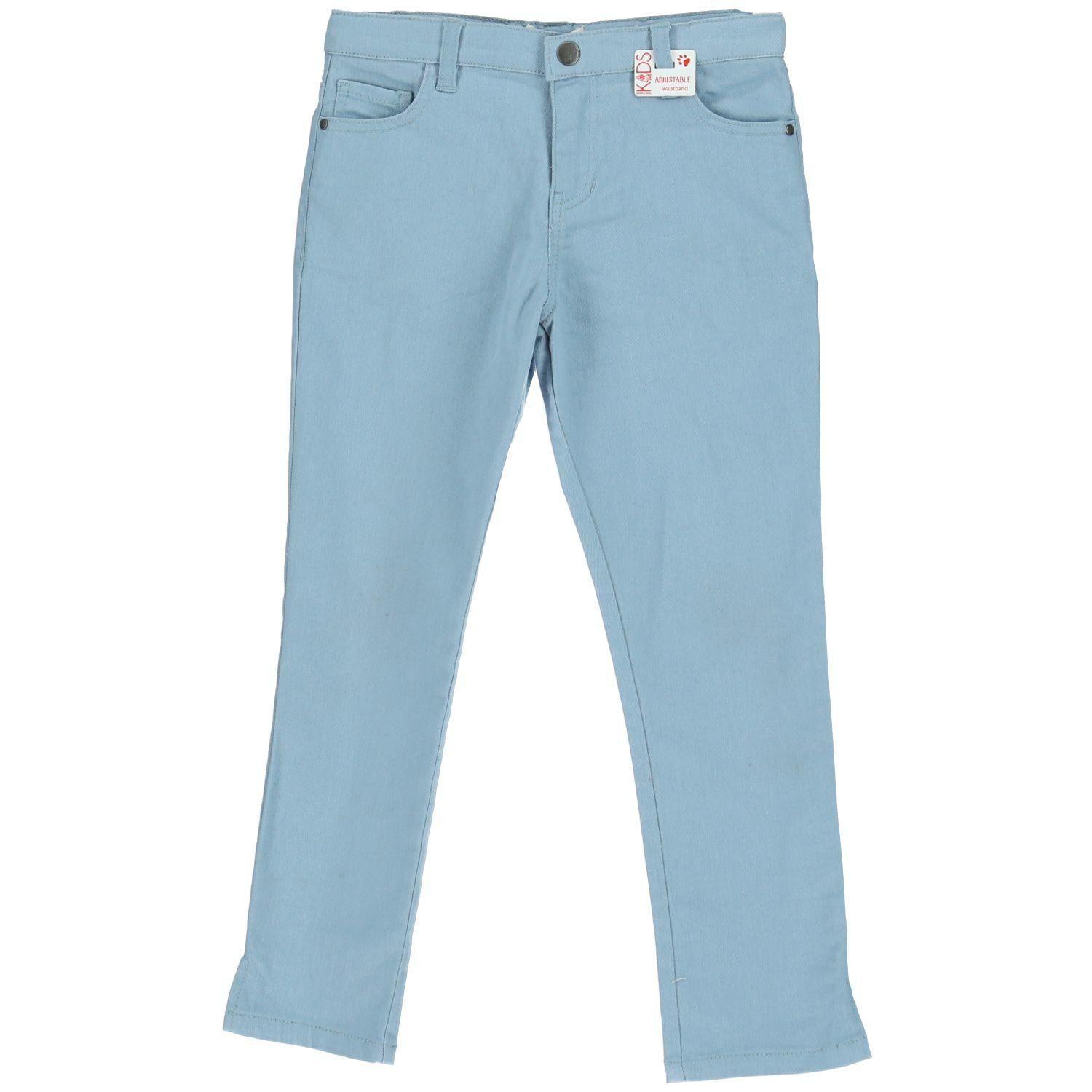 Pantalon Algodón Pnt/Macaron Celeste-0