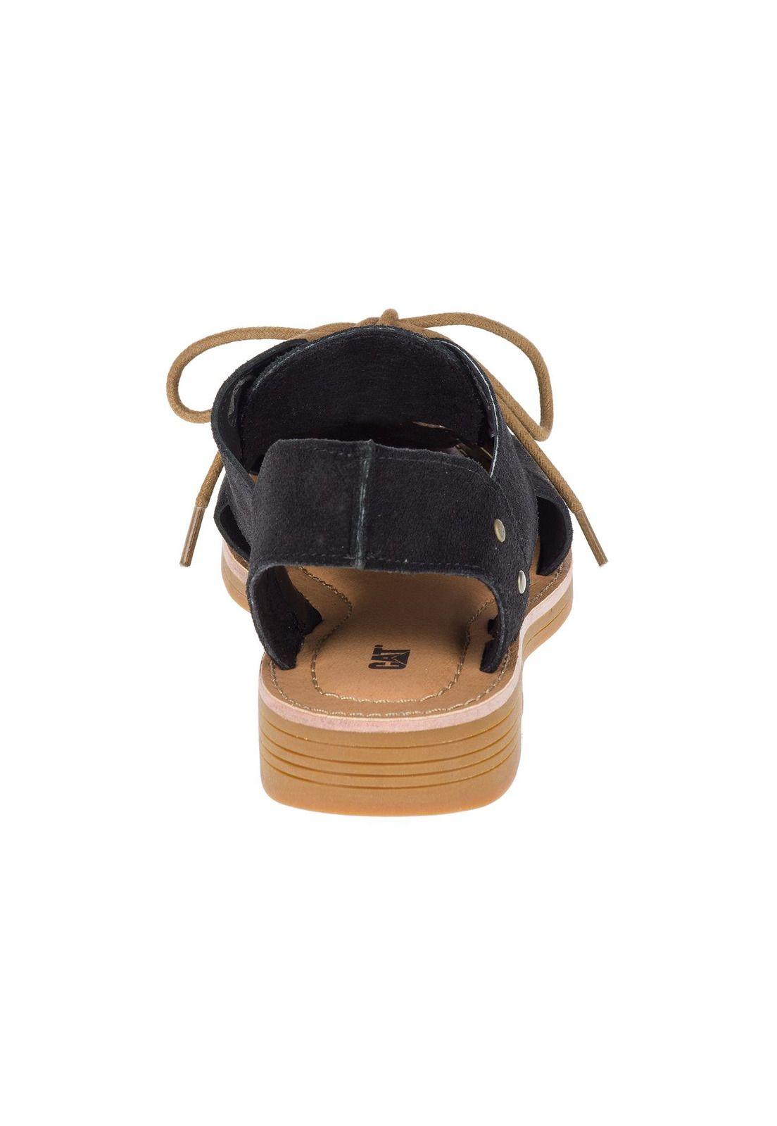 Sandalia Mujer Casual Maren Negro-4