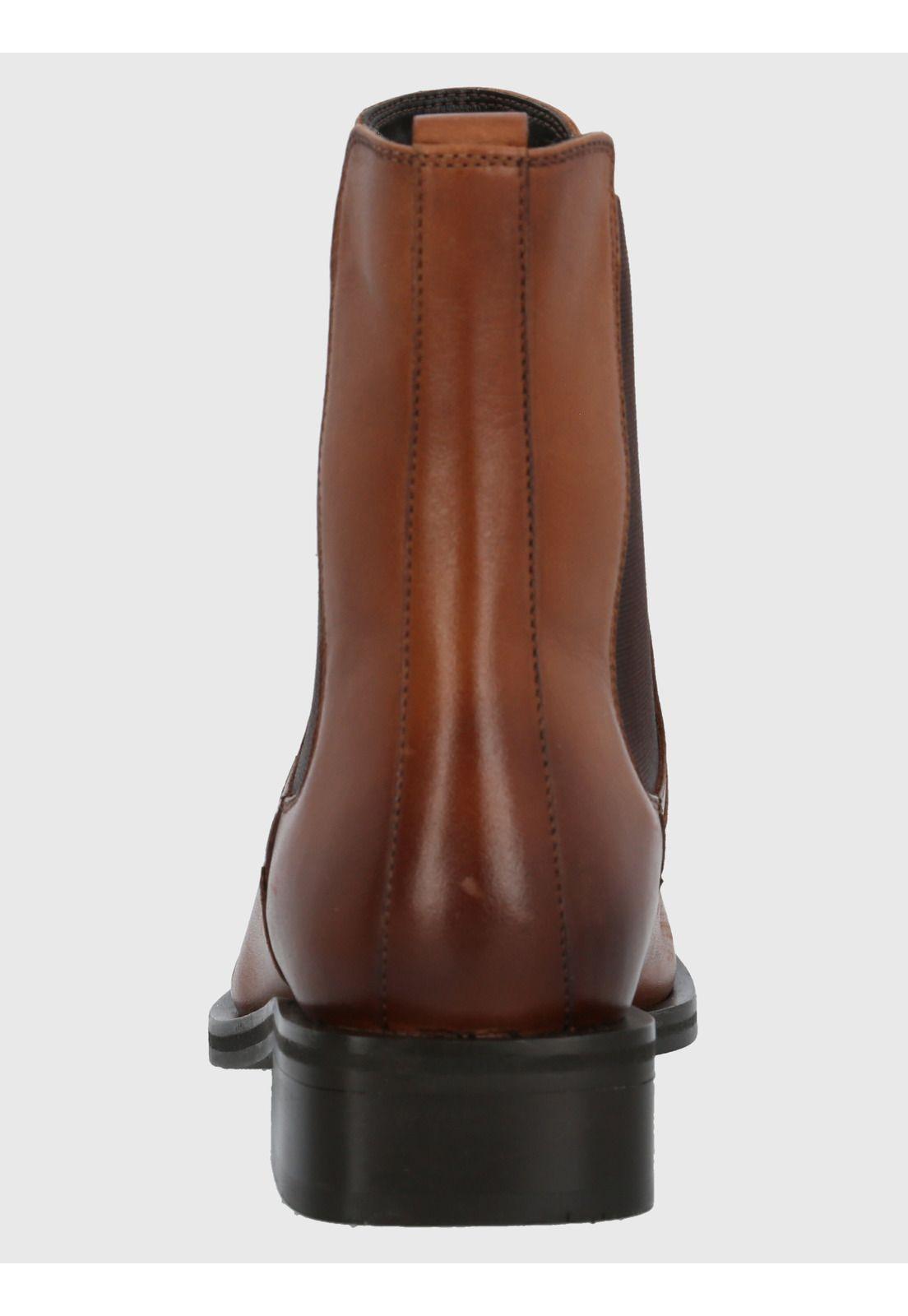 Botín Cuero Mujer Rivor Camel-6