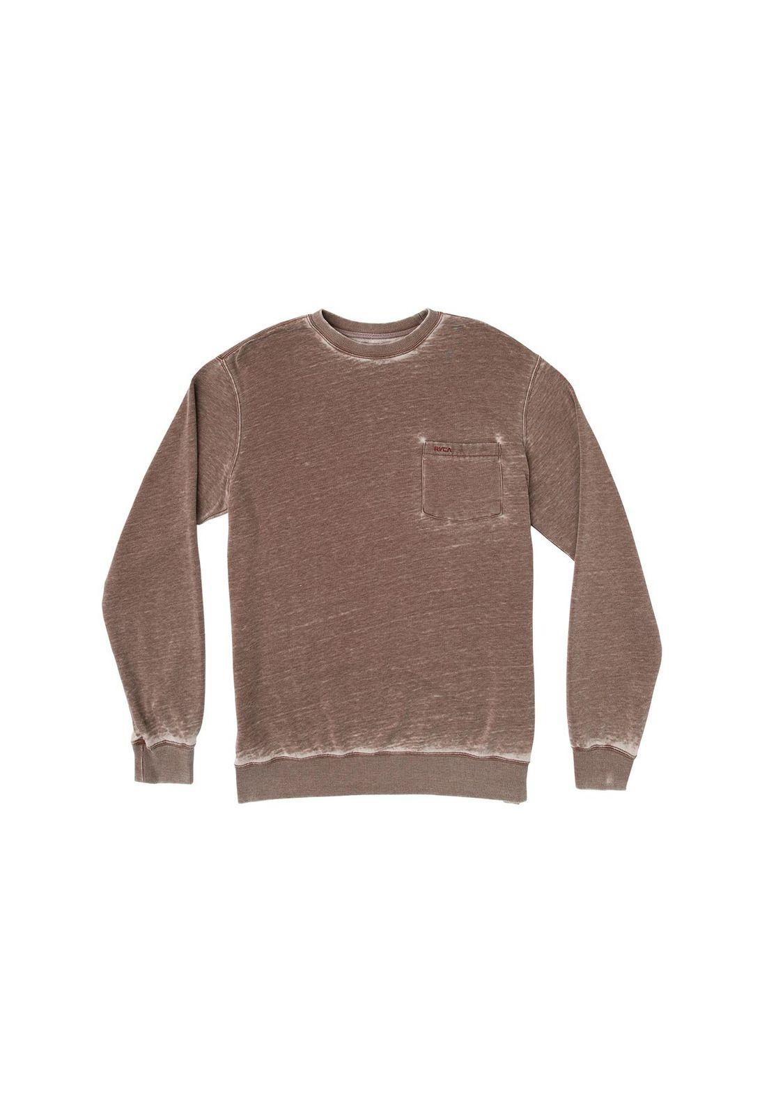 Polerón Barrel Pkt Crew Bordeaux-0