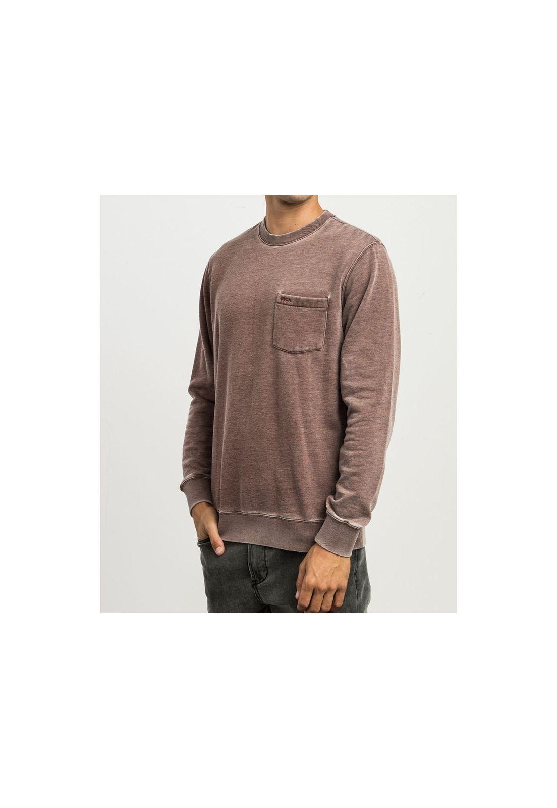 Polerón Barrel Pkt Crew Bordeaux-2