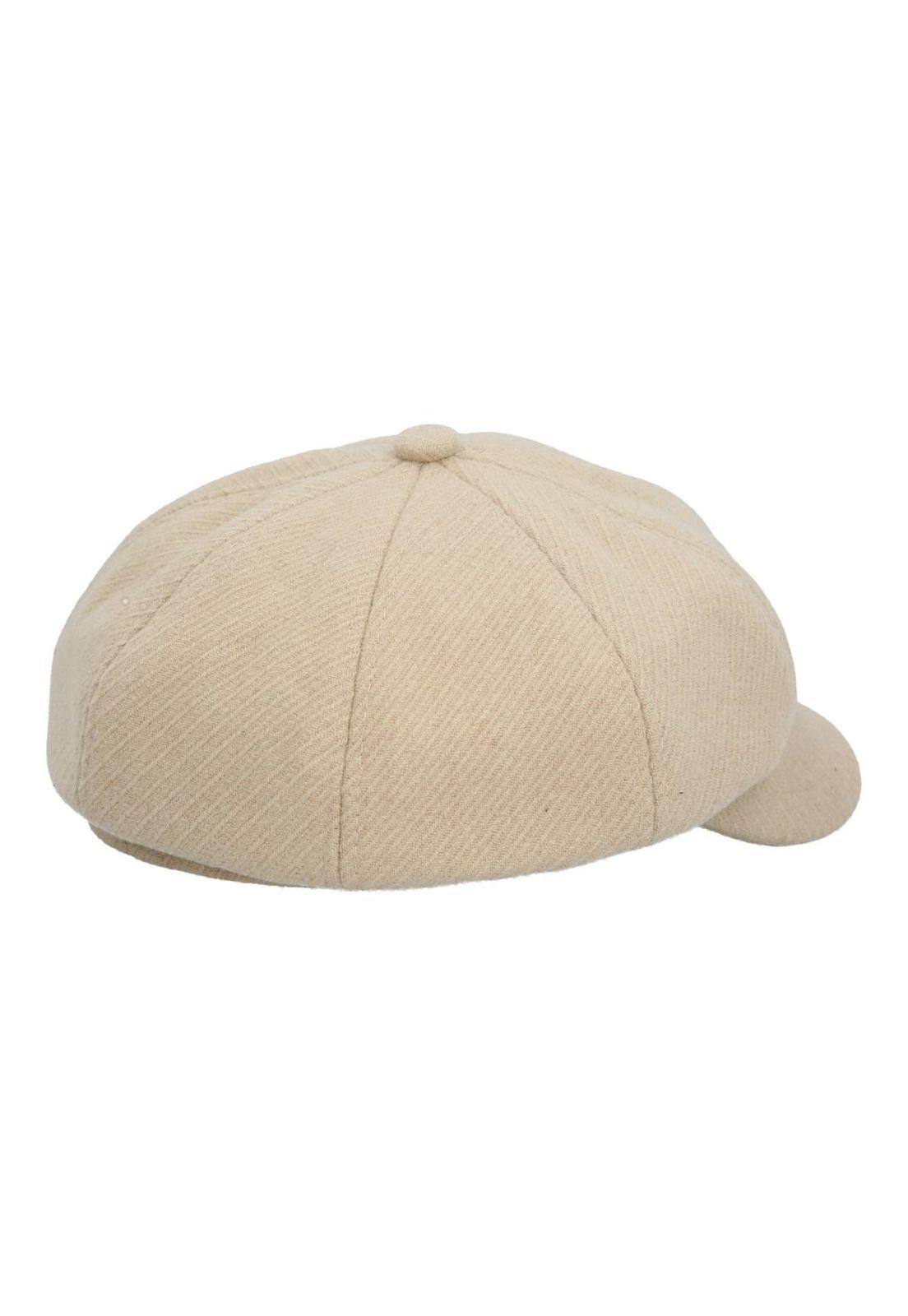 Gorros  Cap Beret Mujer Beige-2