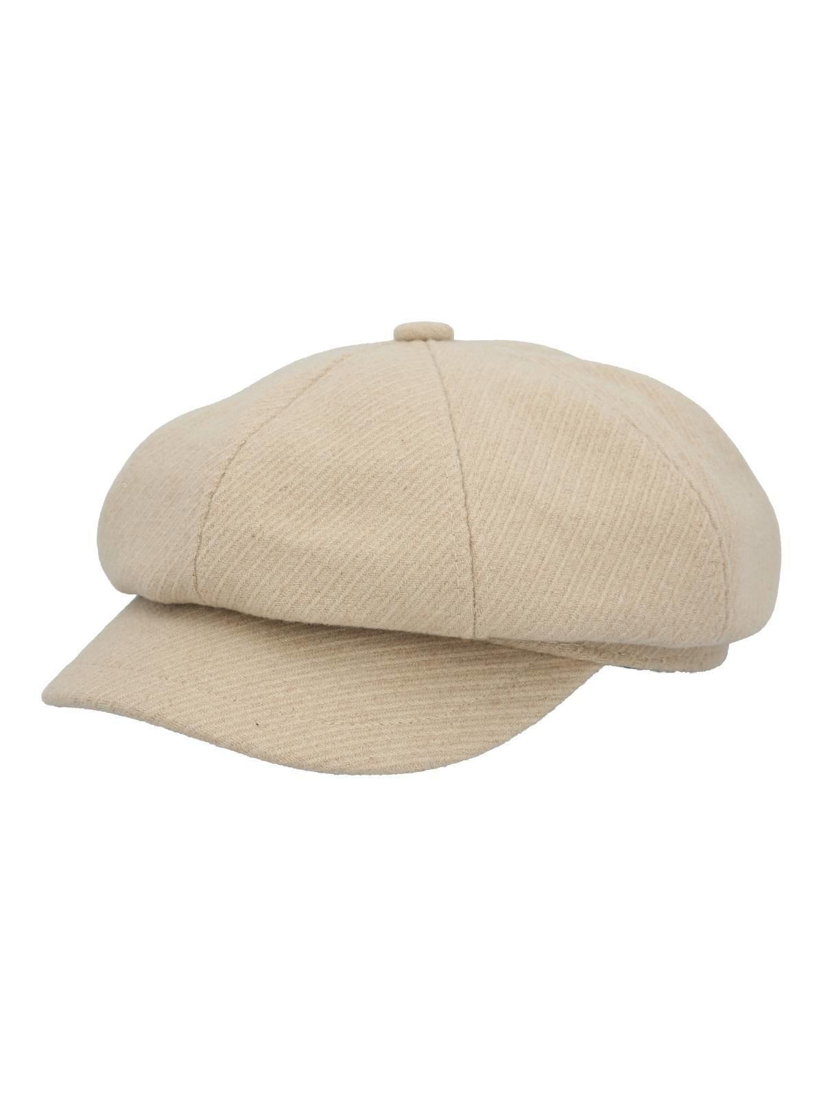 Gorros  Cap Beret Mujer Beige-0