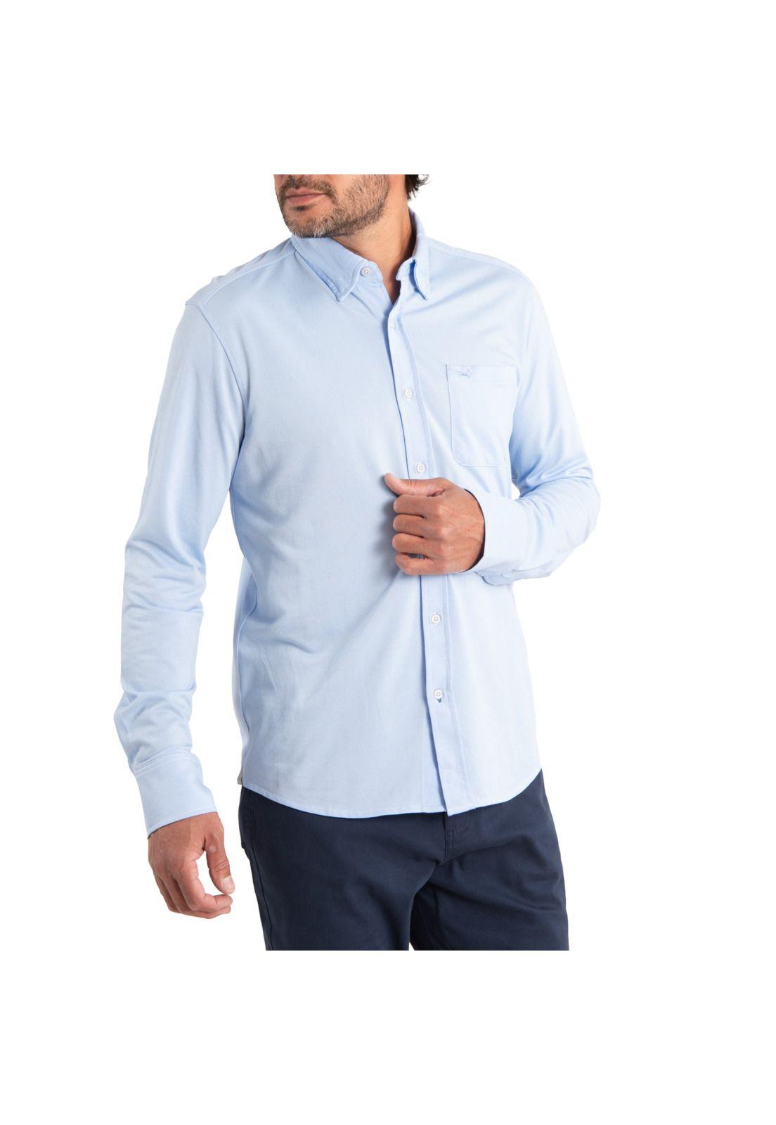 Camisa Hombre Piazza Lila-0
