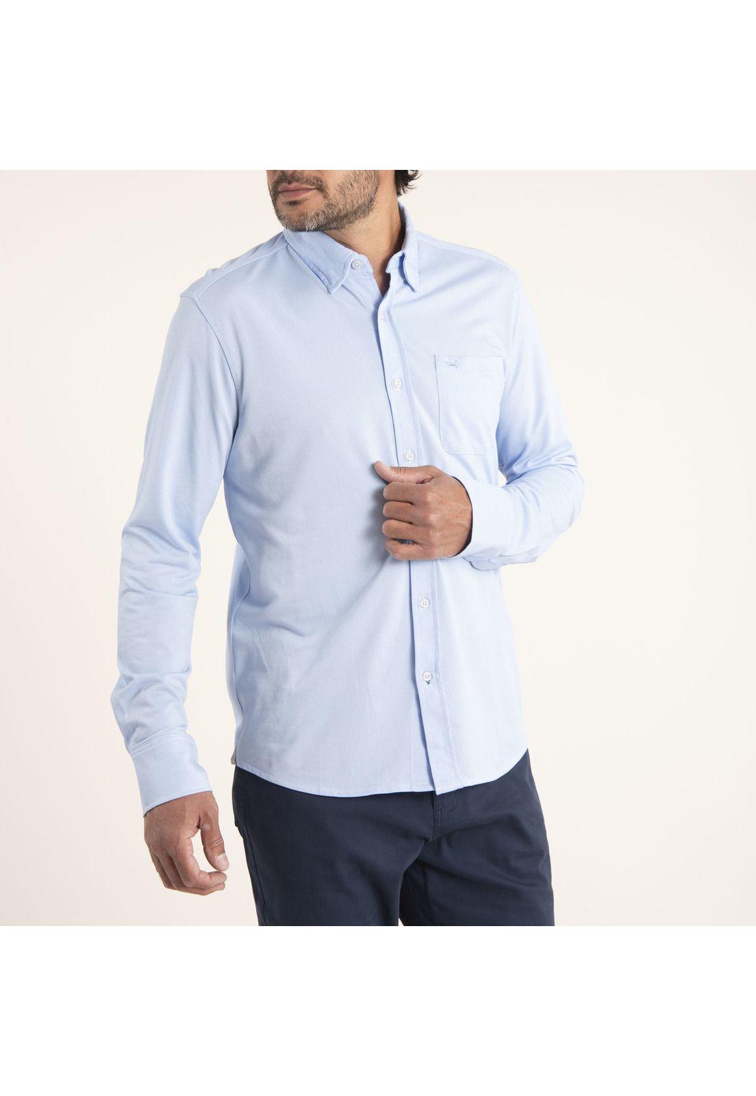 Camisa Hombre Piazza Lila-1