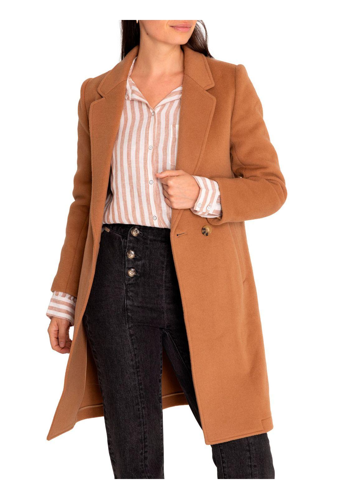 Abrigo Lana Mujer Alma Café-4