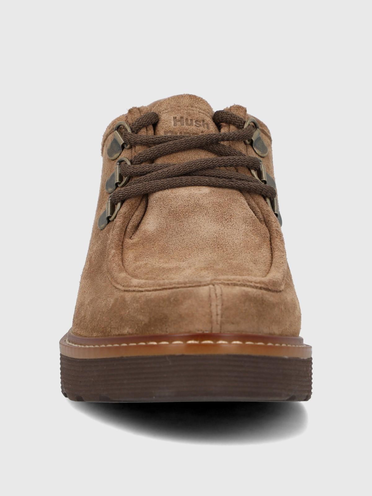 Zapato Cuero Mujer Renovo Café-3