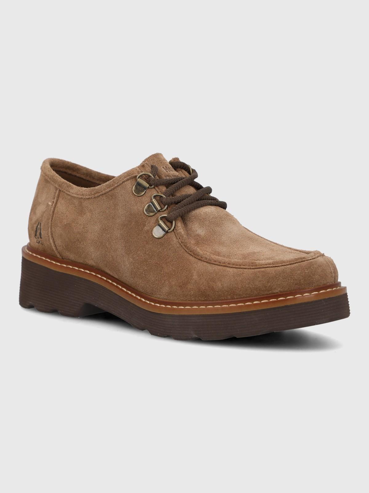 Zapato Cuero Mujer Renovo Café-0