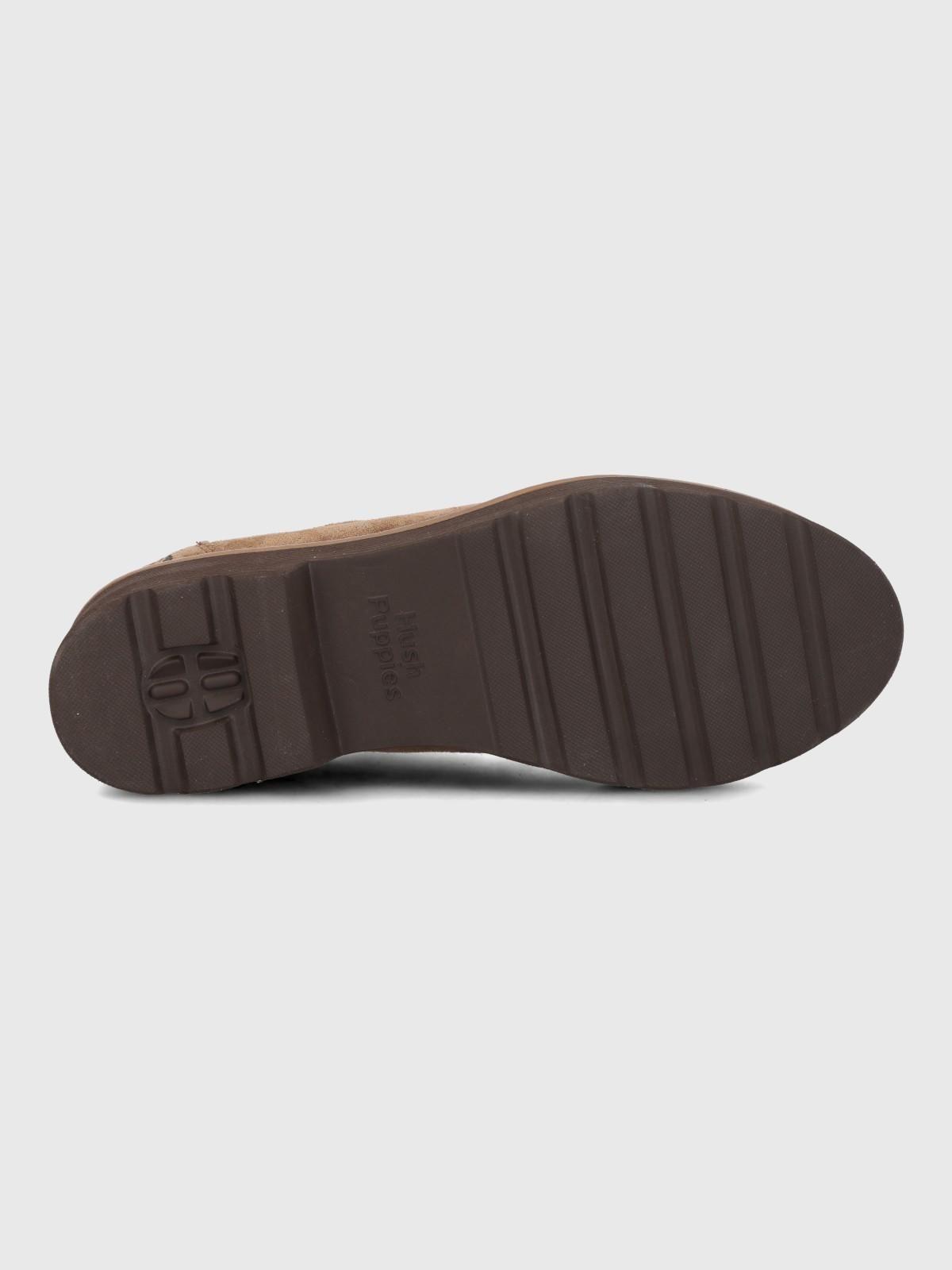Zapato Cuero Mujer Renovo Café-7