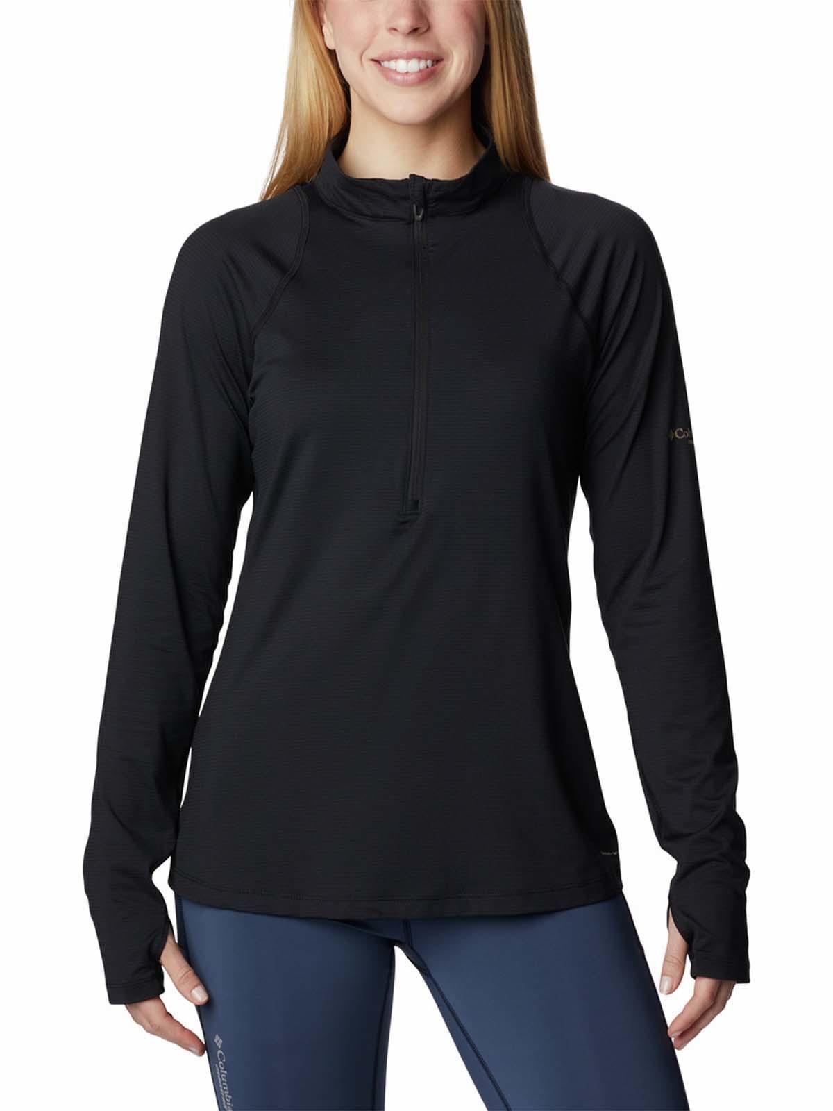 Polar Mujer Endle Trail 1/2 Zip Negro-0