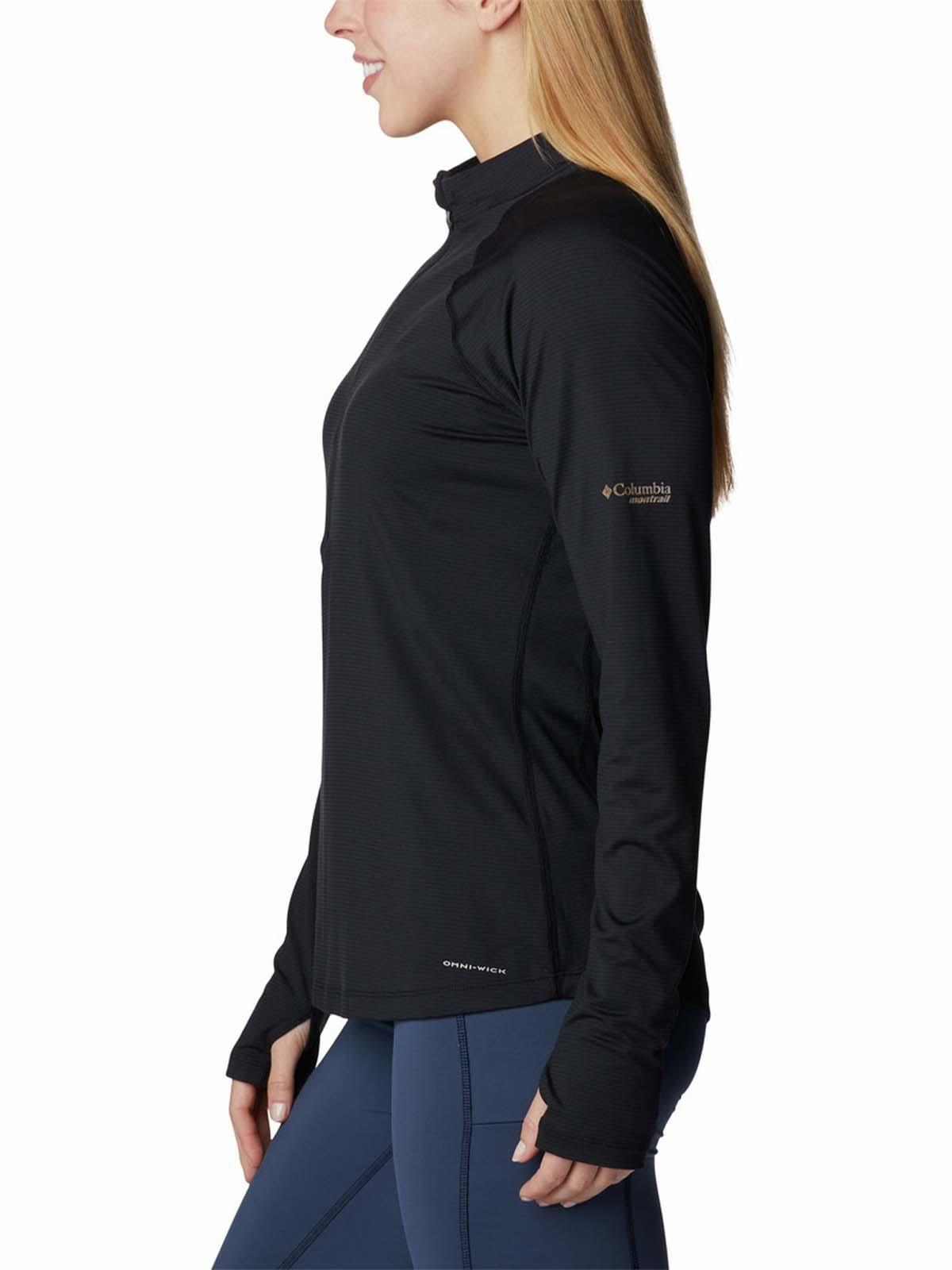 Polar Mujer Endle Trail 1/2 Zip Negro-1