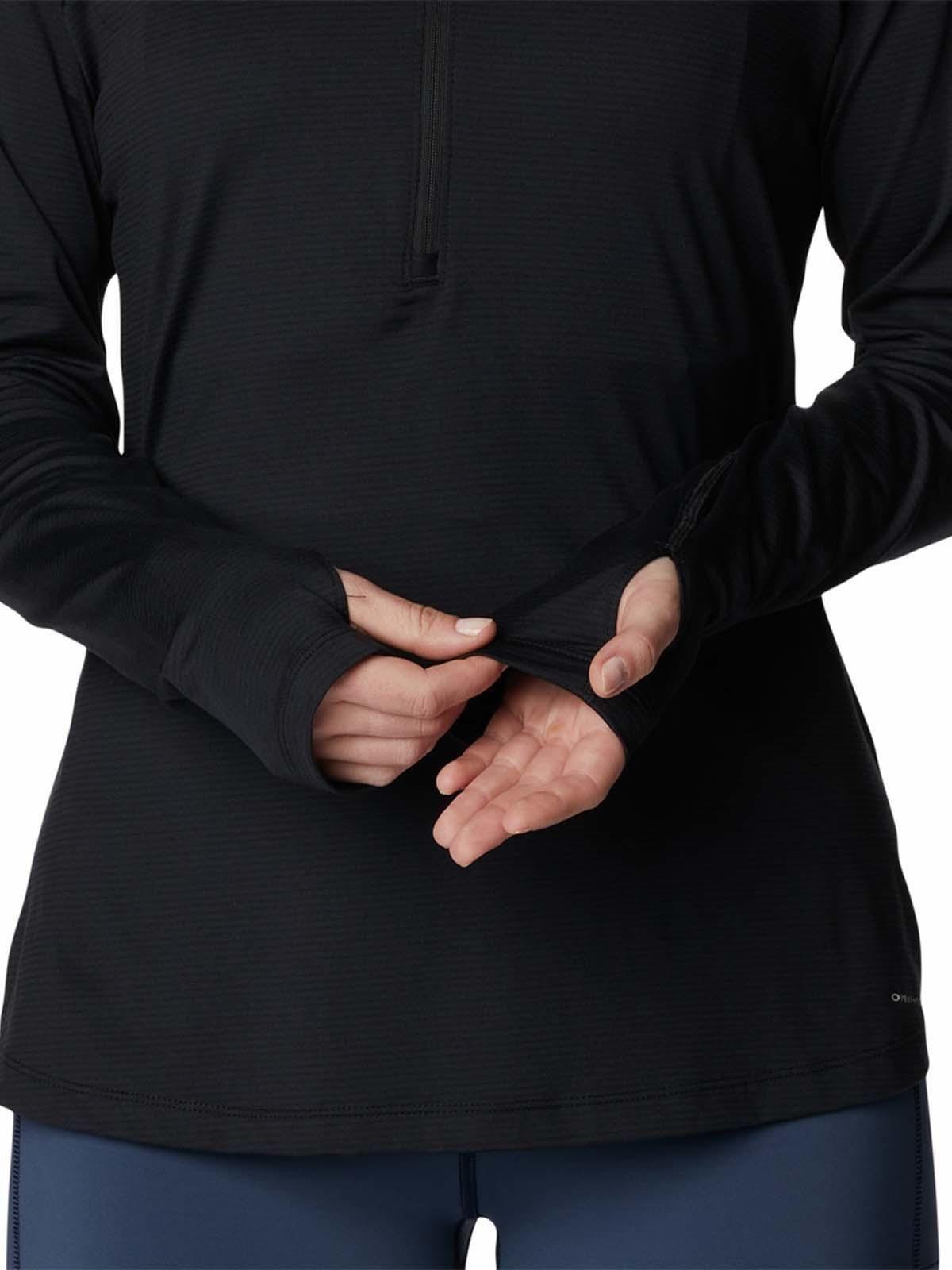 Polar Mujer Endle Trail 1/2 Zip Negro-5