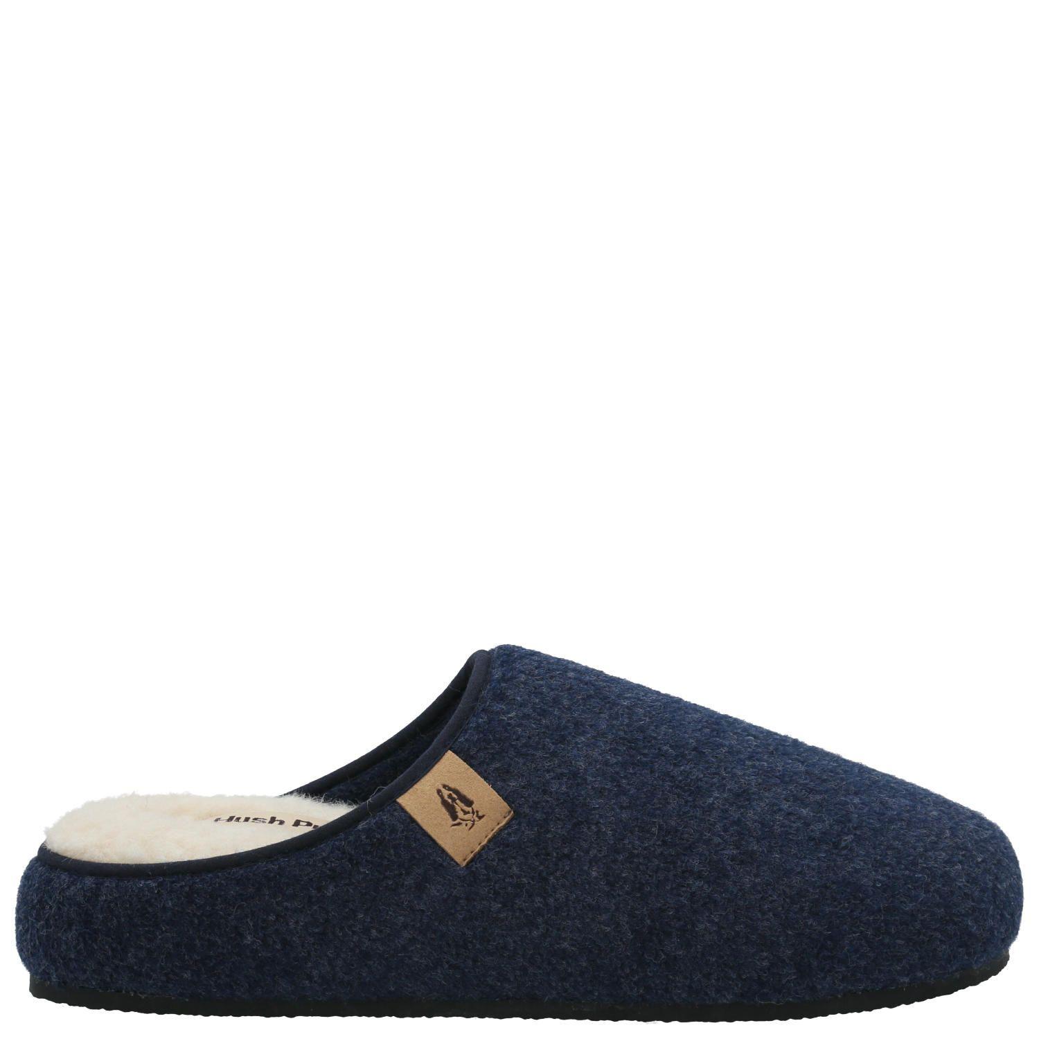 Pantufla Fieltro Hombre Slipper Felt Azul-0
