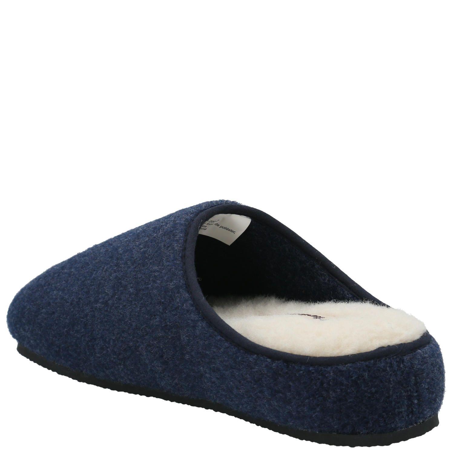 Pantufla Fieltro Hombre Slipper Felt Azul-6
