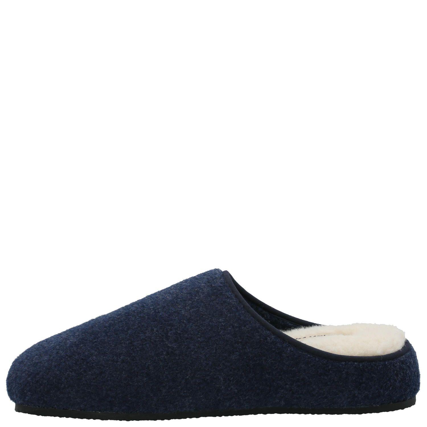 Pantufla Fieltro Hombre Slipper Felt Azul-7