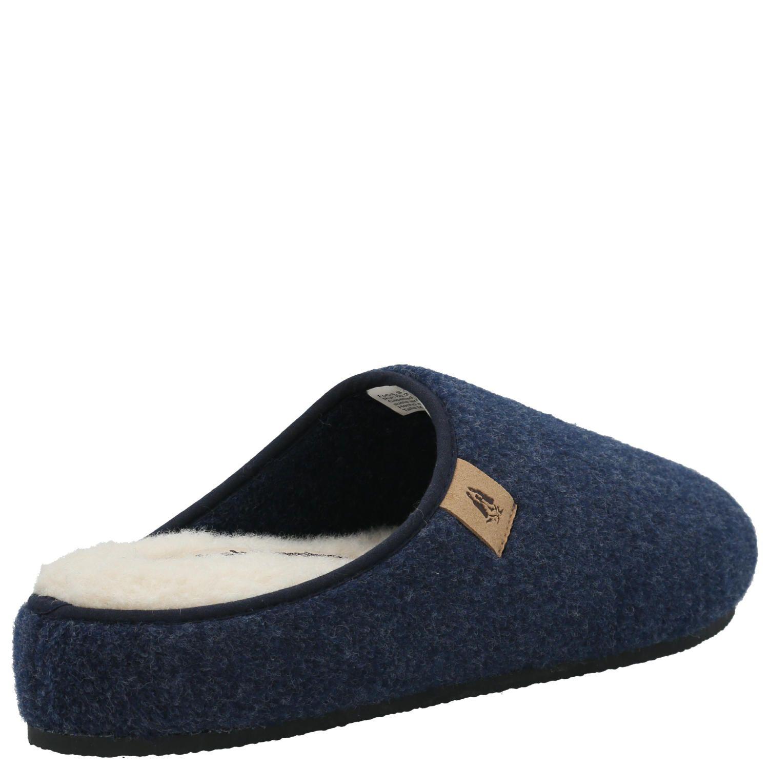 Pantufla Fieltro Hombre Slipper Felt Azul-8